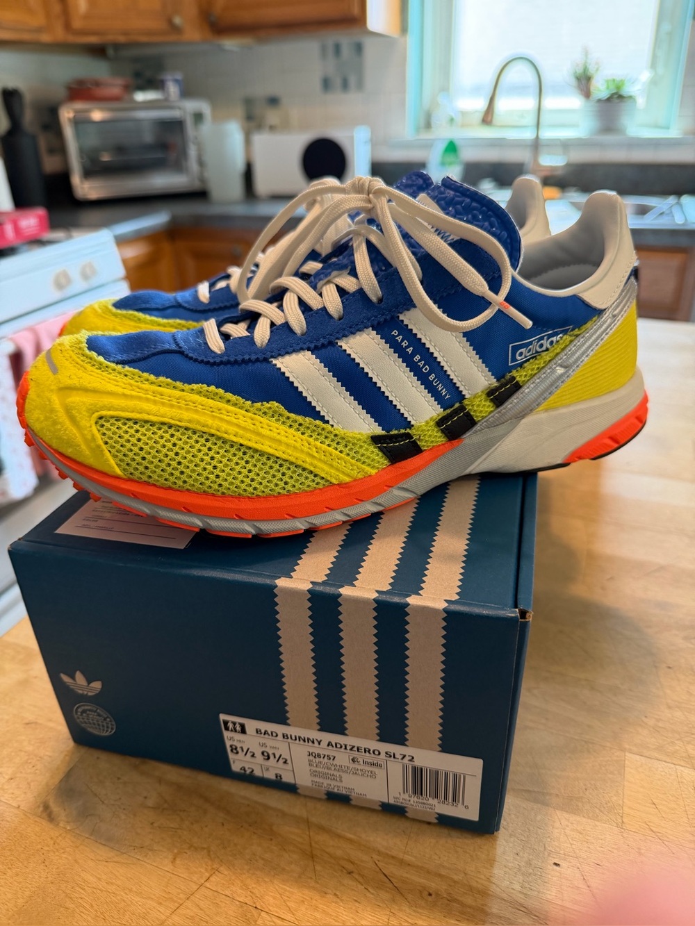 Adidas Adizero SL72 Bad Bunny Blue